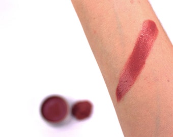 Mineral Lipstick Pots • Nourishing Cocoa Butter, Avocado Oil, Castor Oil, Jojoba Esters • Coral Crush, Dusty Rose & Terra Firma • 15g