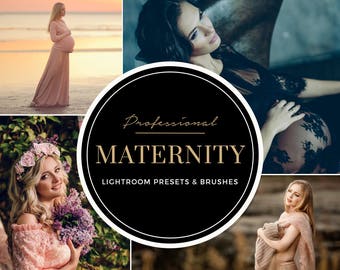 Maternity Lightroom Presets Professional Photo Editing Portraits, Newborns, Pregnancy, Weddings