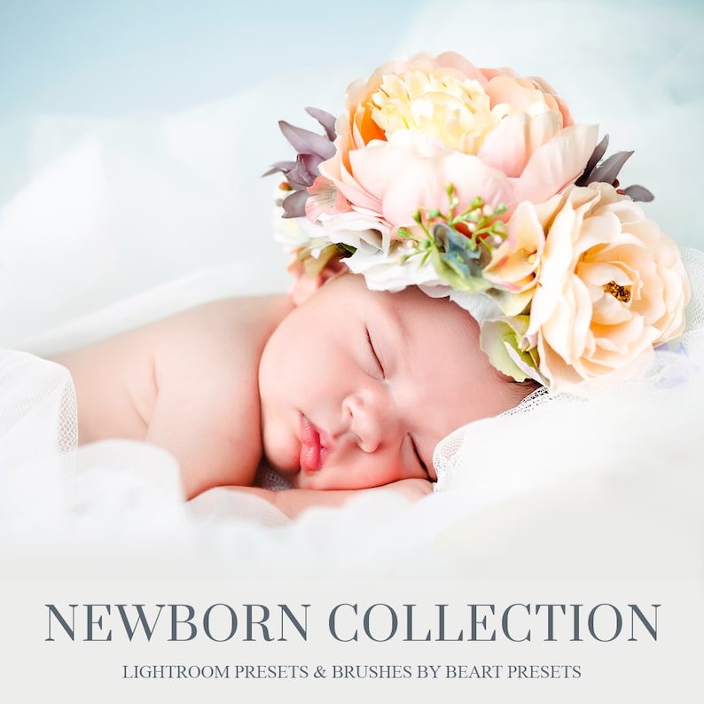 Newborn Lightroom Presets Portrait Photography newborn Lightroom 5 6 7 cc presets Newborn photography skin creamy tones newborn sessions image 1