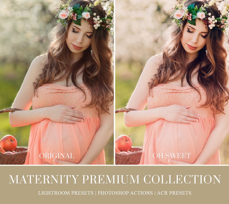 Maternity Lightroom Presets Professional Photo Editing Etsy