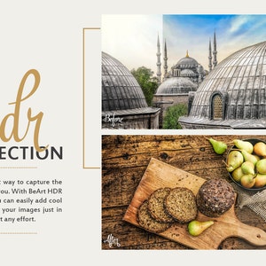 HDR Photoshop Actions Premium Collection hdr effect hdr Professional actions HDR photography Actions Photoshop faux hdr instant download image 3