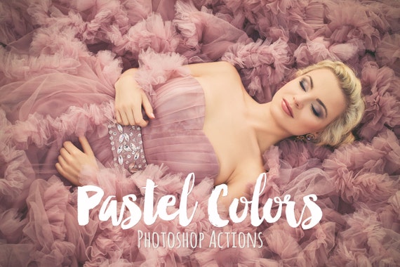 Pastel Photoshop Actions and Pastel Camera RAW presets - Etsy España