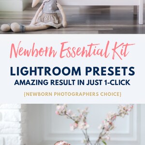 Newborn Lightroom Presets Portrait Photography newborn Lightroom 5 6 7 cc presets Newborn photography skin creamy tones newborn sessions image 3