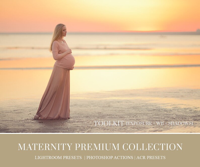Maternity Lightroom Presets Professional Photo Editing Etsy France
