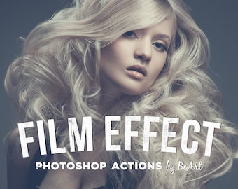 Film Photoshop Actions for Photoshop CC - CC2017 only  + Adobe Camera RAW Presets (for Photoshop CS6+) Matte Effect Film Effect Ps Action