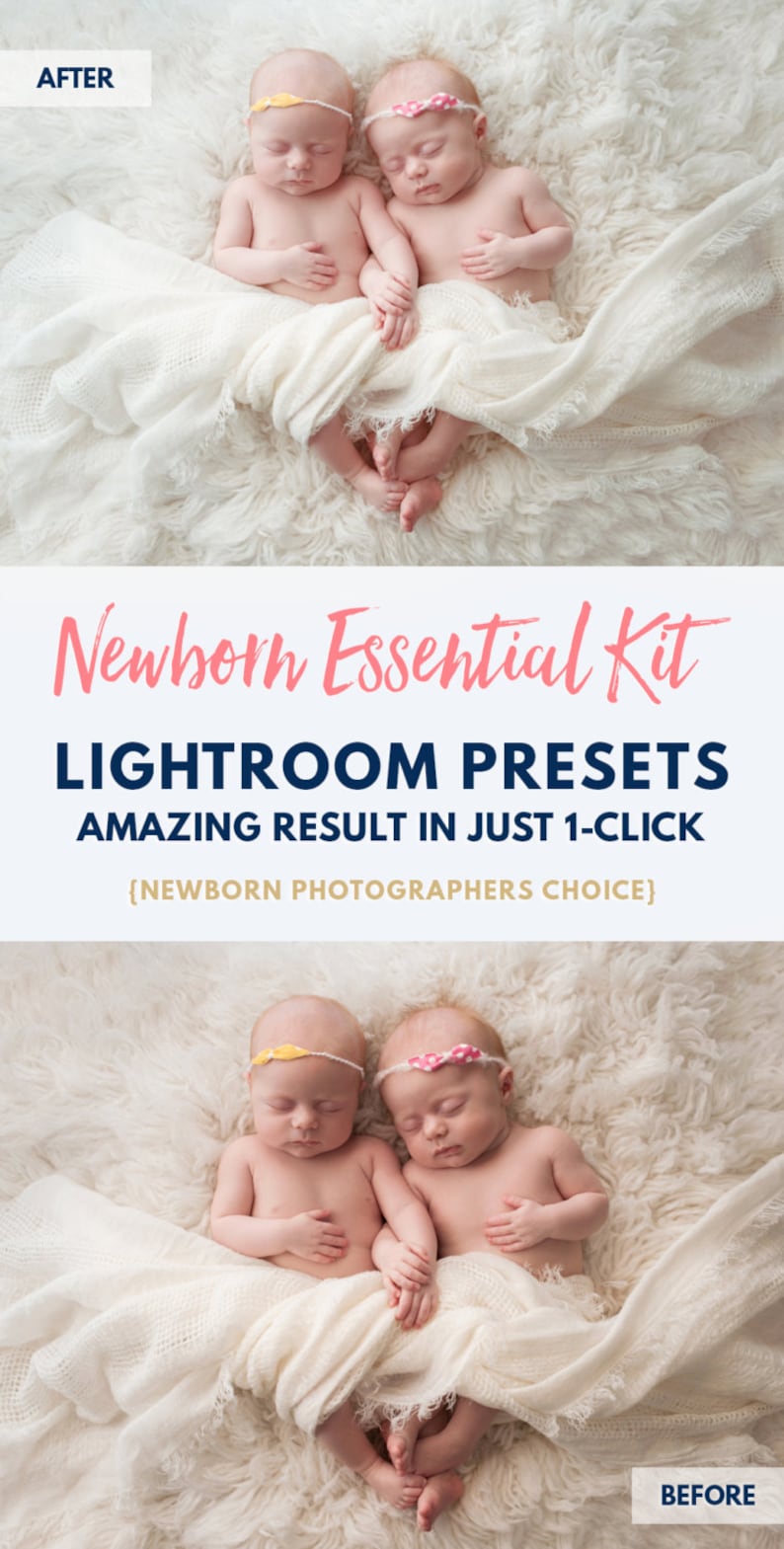 Newborn Lightroom Presets Portrait Photography newborn Lightroom 5 6 7 cc presets Newborn photography skin creamy tones newborn sessions image 4