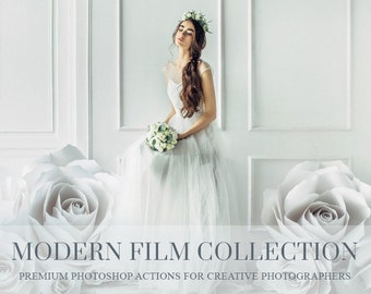 Photoshop Actions and ACR presets - Modern Film Collection - VSCO inspired