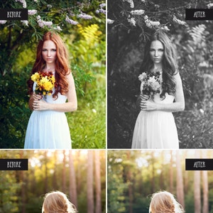 Lightroom Wedding Presets Bundle Film wedding presets Matte Wedding presets Lightroom 6 Retro Fashion Food Best presets INSTANT DOWNLOAD image 5