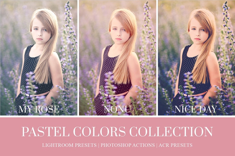 Pastel Lightroom Presets Collection, Adobe Lightroom Presets pastel, portrait, pastels lightroom, Adobe Lightroom, best, soft color presets image 4