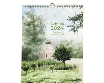 Potsdam Wandkalender 2024, Kalender Potsdam, 2024