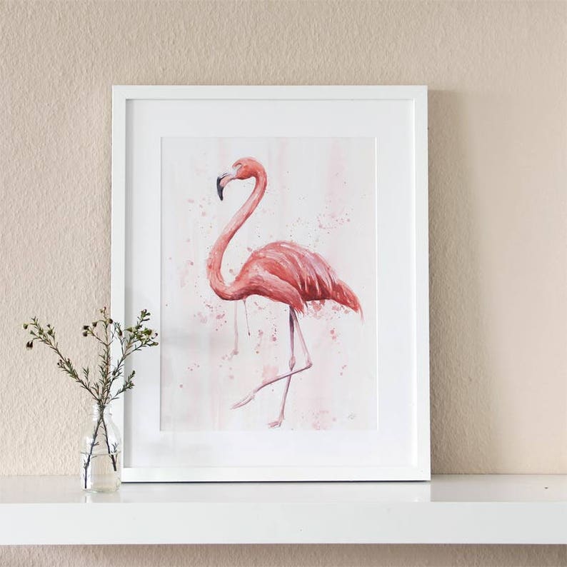 flamingo print image 2