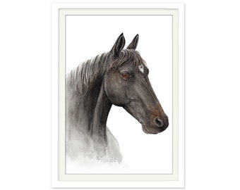 print horse