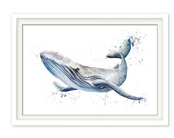 Whale - Print