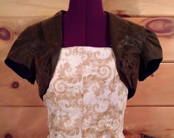 Steampunk Corset and Bolero