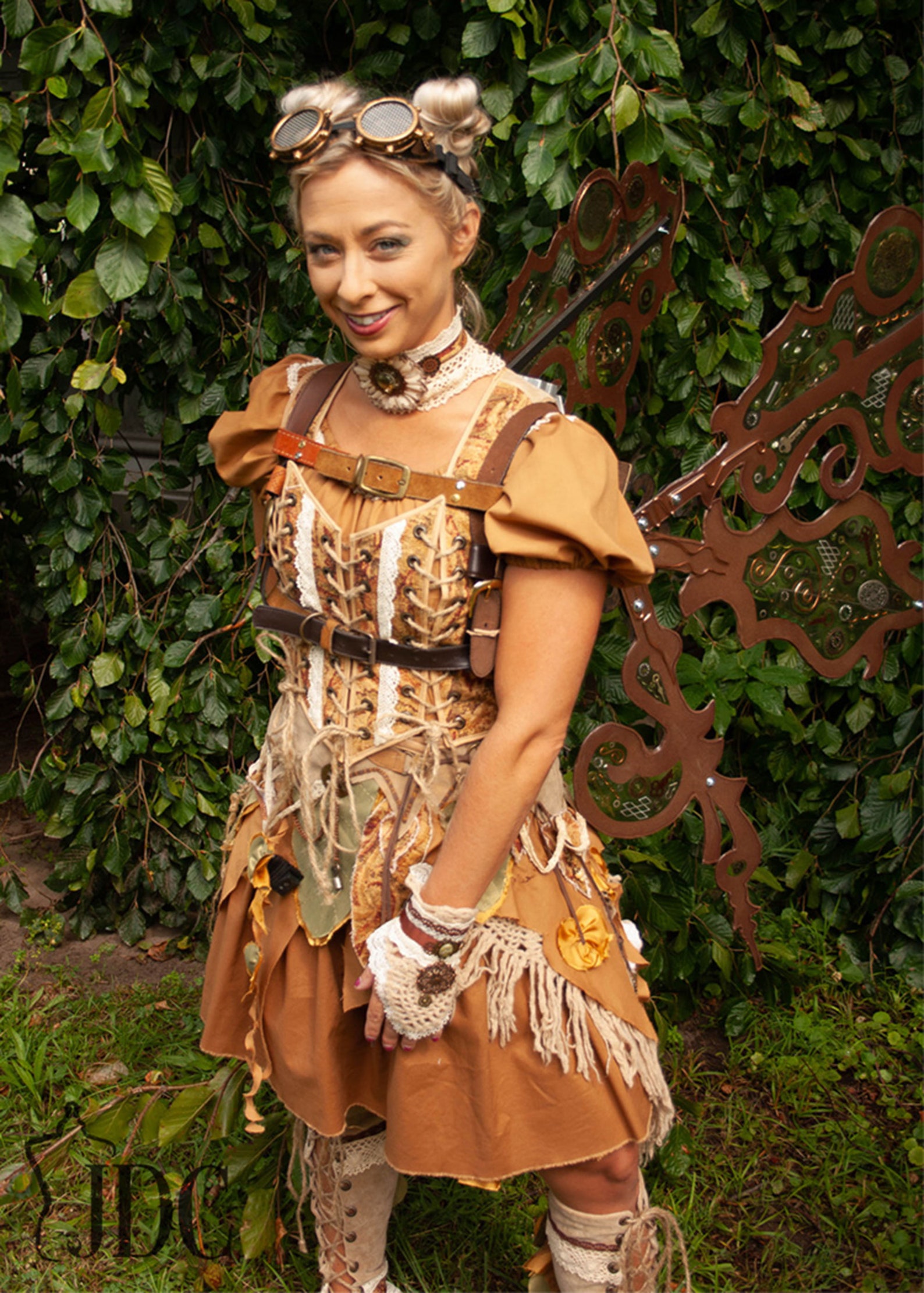 The Clock Work Fairy Steampunk Wing Outfit Etsy