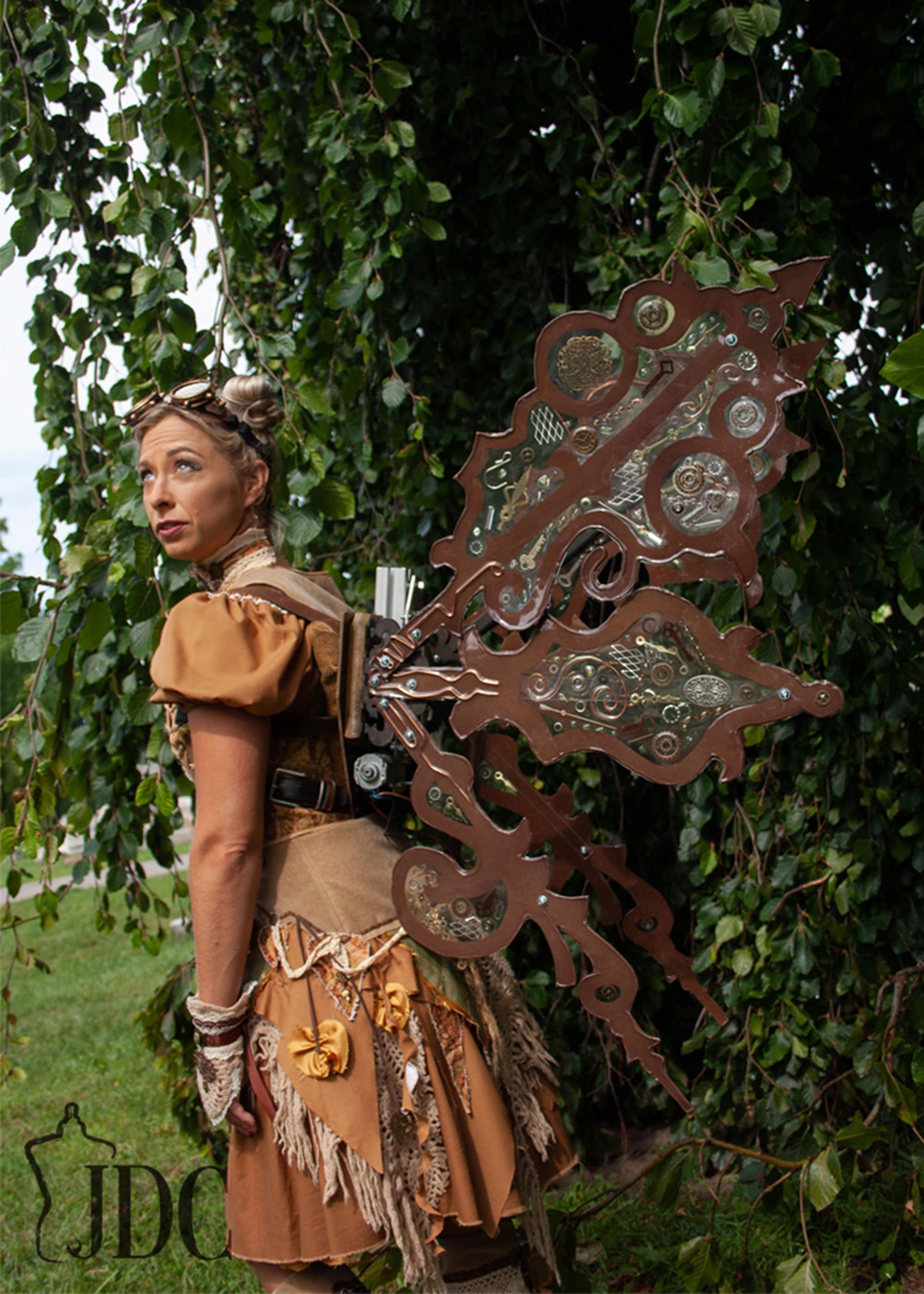 brown fairy dress