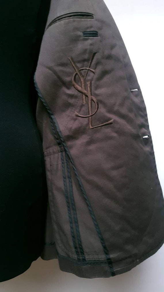 YvesSaintLaurent jacket mans river gauche line ur… - image 9
