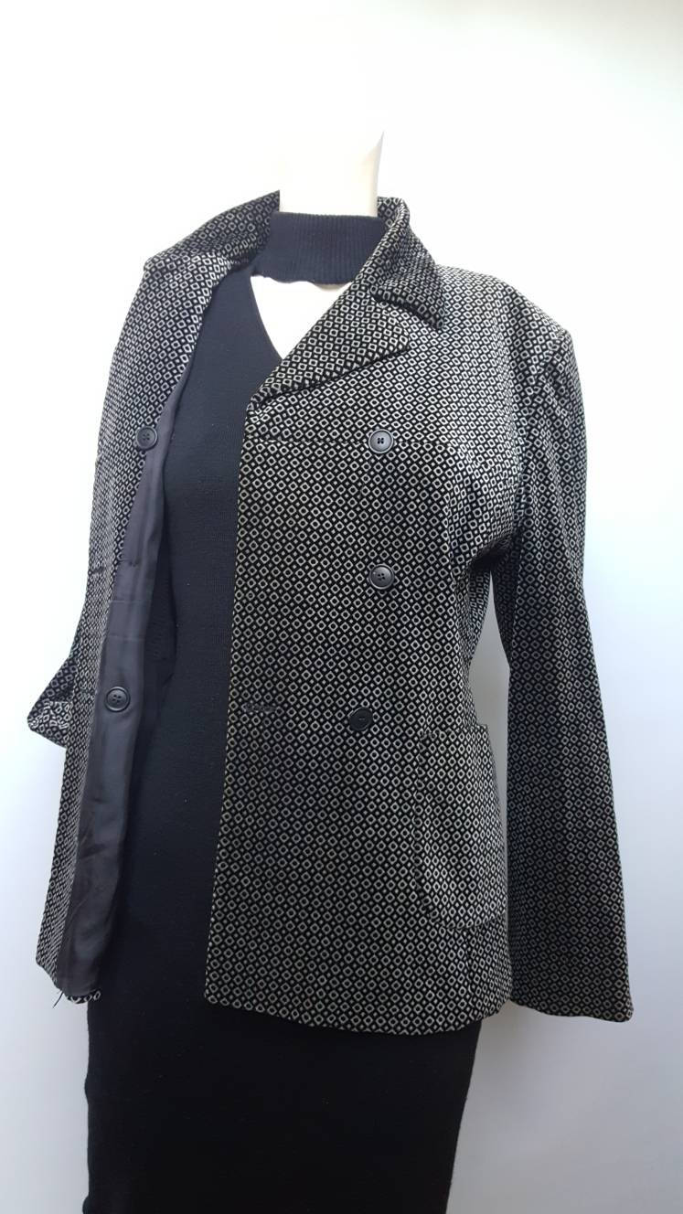 Emporio Armani, Emporio Armani velvet blaser,vintage item from early 90s italian design vintage Armani luxury jacket classic armani jacket made in italy