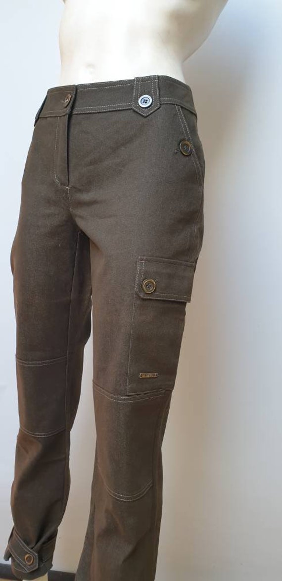 Panny black jeans 90s pants designe vintage milit