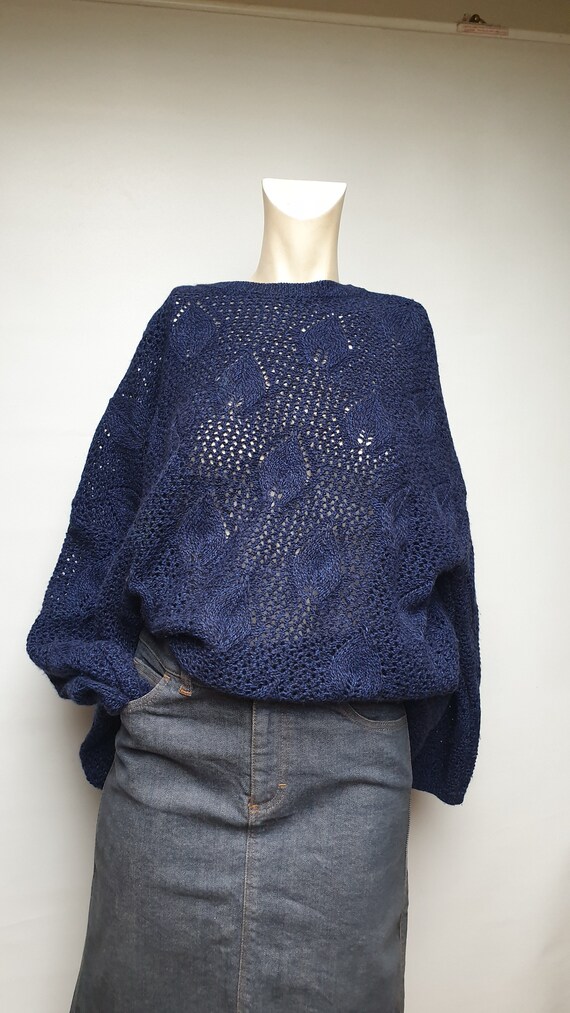 Vintage early 90s pullover made in italy by Stefa… - image 9