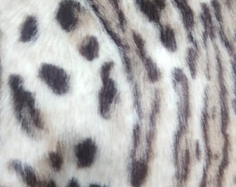 【スキズスキー様ご購入予定】レア品　Michel Alexis Parisコート Michel Alexis Paris Faux Fur Leopard Coat Luxuriou&soft
