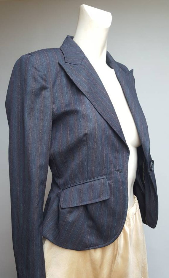 40s style vintage jacket made in italy by Stefane… - image 8