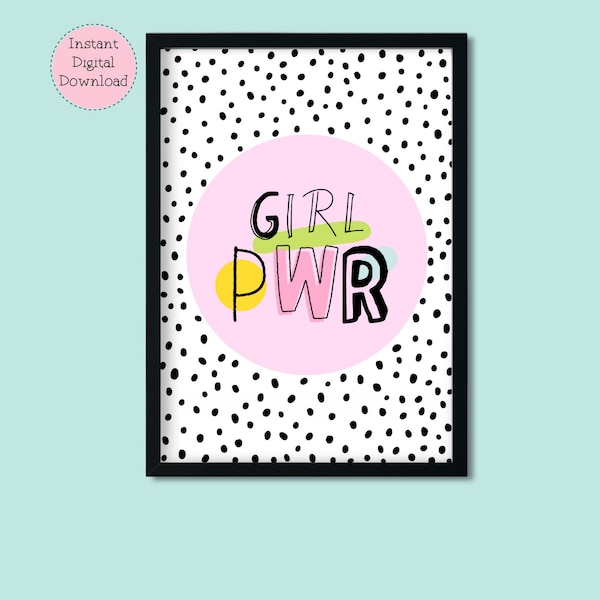 Girl Power Quote Etsy