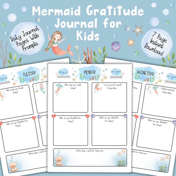 Kids Guided Daily Etsy