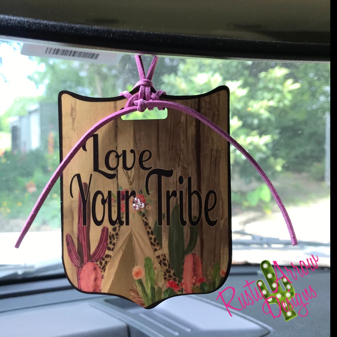 Love You Tribe Rear View Mirror Charm, Rear View Mirror Accessories ...