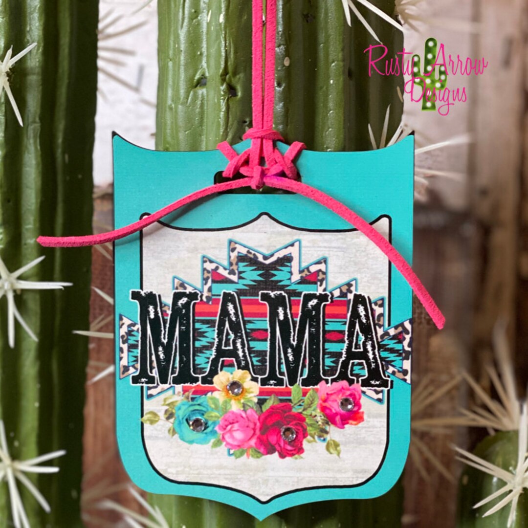 Mama Rear View Mirror Charm Rear View Mirror Accessories Etsy