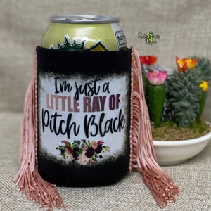 WESTERN TALL CAN KOOZIE – Southwest Bedazzle