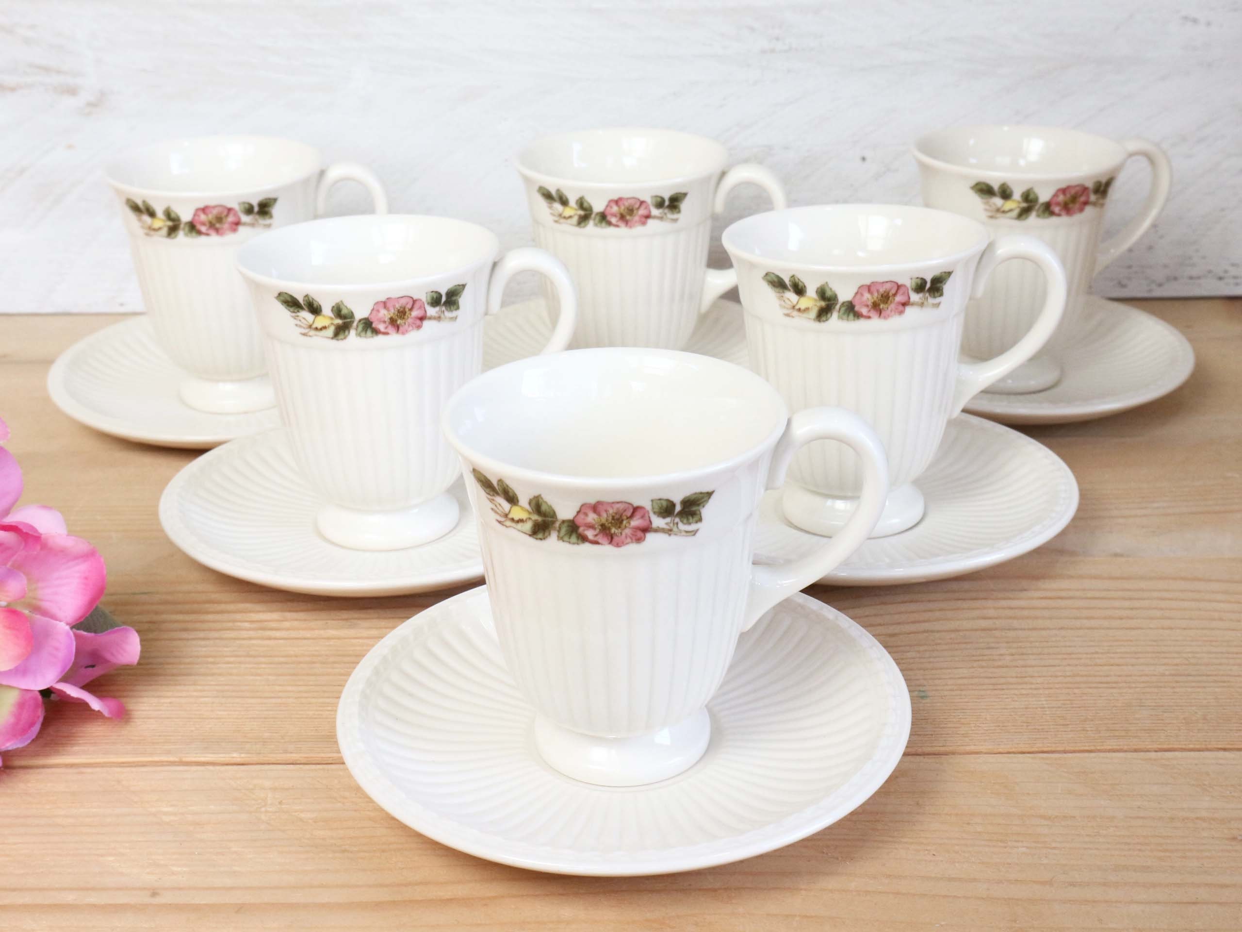 Antique Wedgwood Barley Set of 6 Tea Cups Gift for Her -  Norway