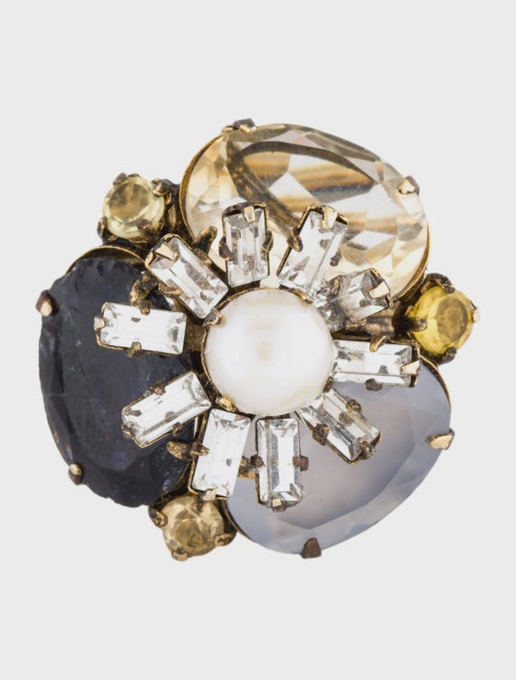 Iradj Moini Pearl & Multitones Cocktail Ring