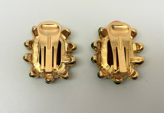 Vintage KJL Kenneth Jay Lane Faux Amethyst & Peri… - image 6