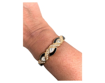 Bracelet Souple Signé Grosse Germany 1961 En Plaqué Or - Occasion