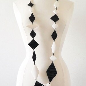 Gerda Lynggaard-Monies Oversized Monies Linked Raw Horn and Bone Long Necklace