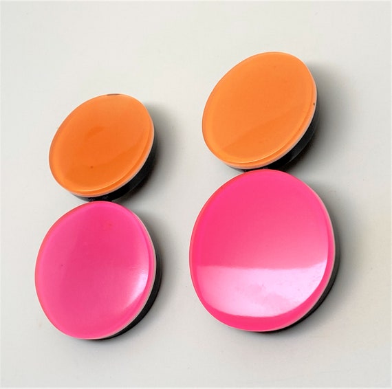 Designer Gerda Lynggaard-Monies Fuchsia & Orange … - image 4