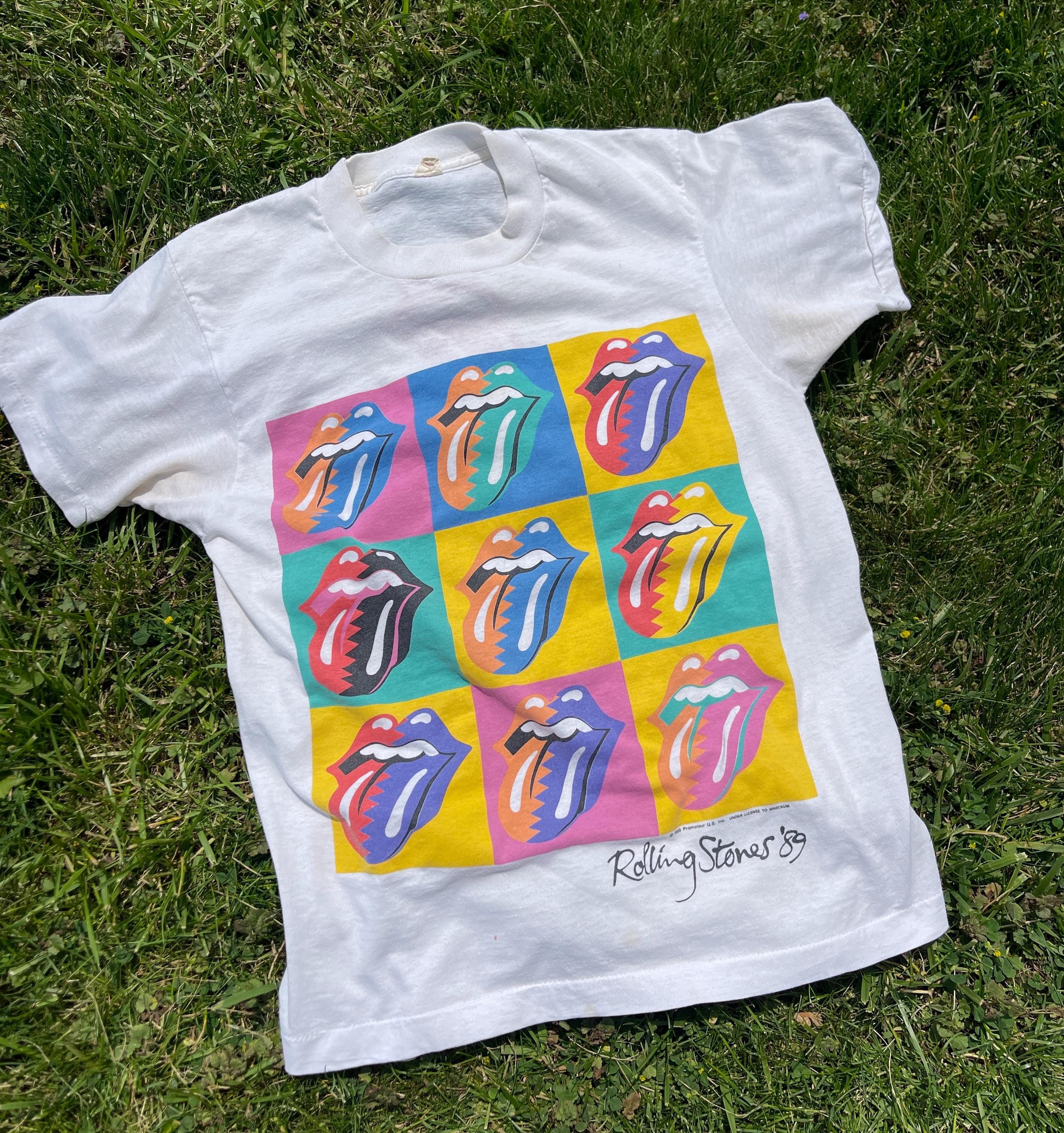 ⭐︎激レア！The Rolling Stones 1989 ヴィンテージTシャツ⭐︎ Vtg Rolling Stones '89 T-Shirt North American Tour 1989 2