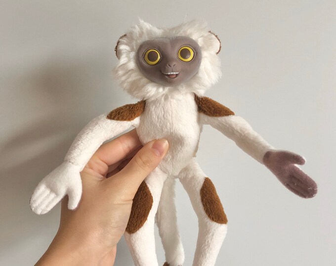 Vintage Rare Zoboomafoo Plush Stuffed Animal ZOBOO Lemur PBS Plush