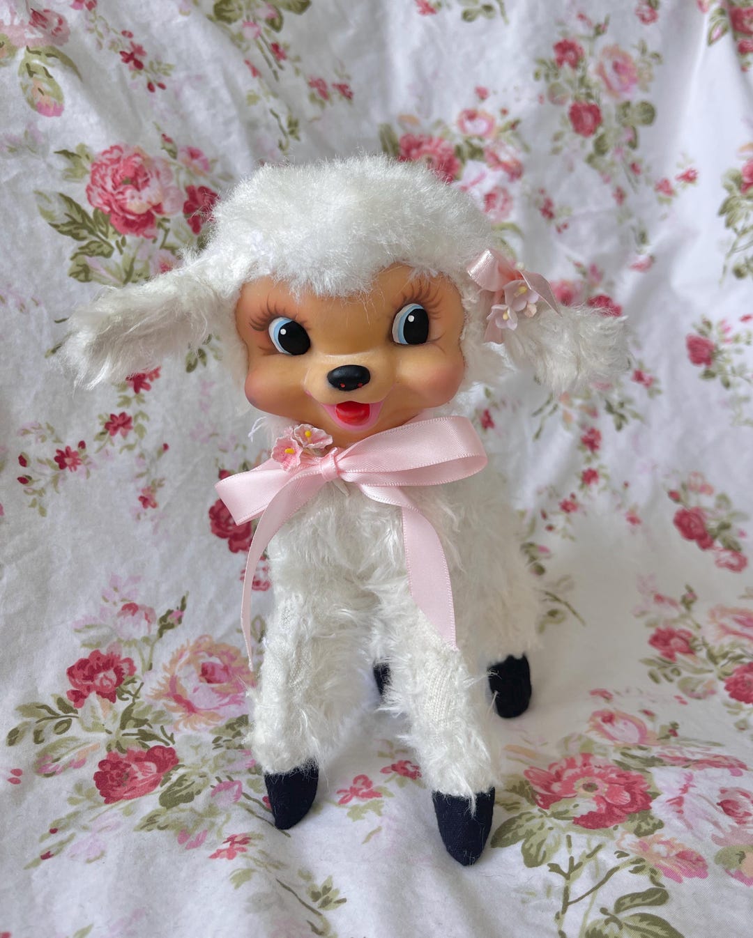 The Rushton Company 羊のラバーフェイスドール The Rushton Company 羊のラバーフェイスドール