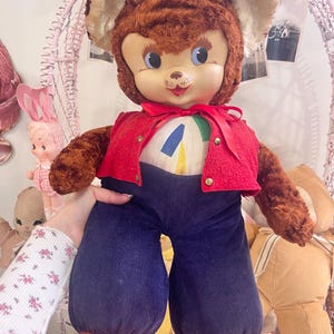 【プリン】Rushton Company ラバーフェイスベア プリン】Rushton Company ラバーフェイスベア RUSHTON Antique