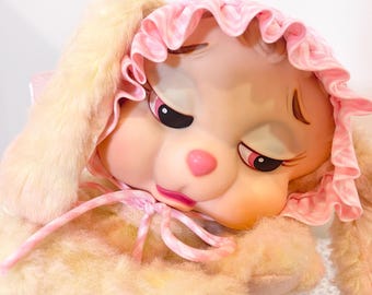 レア　アメリカ雑貨　ラッシュトン　バニー，うさぎ Vintage Rushton Rubber Face Doll Bunny (S797) - 2000toys Antique Mall