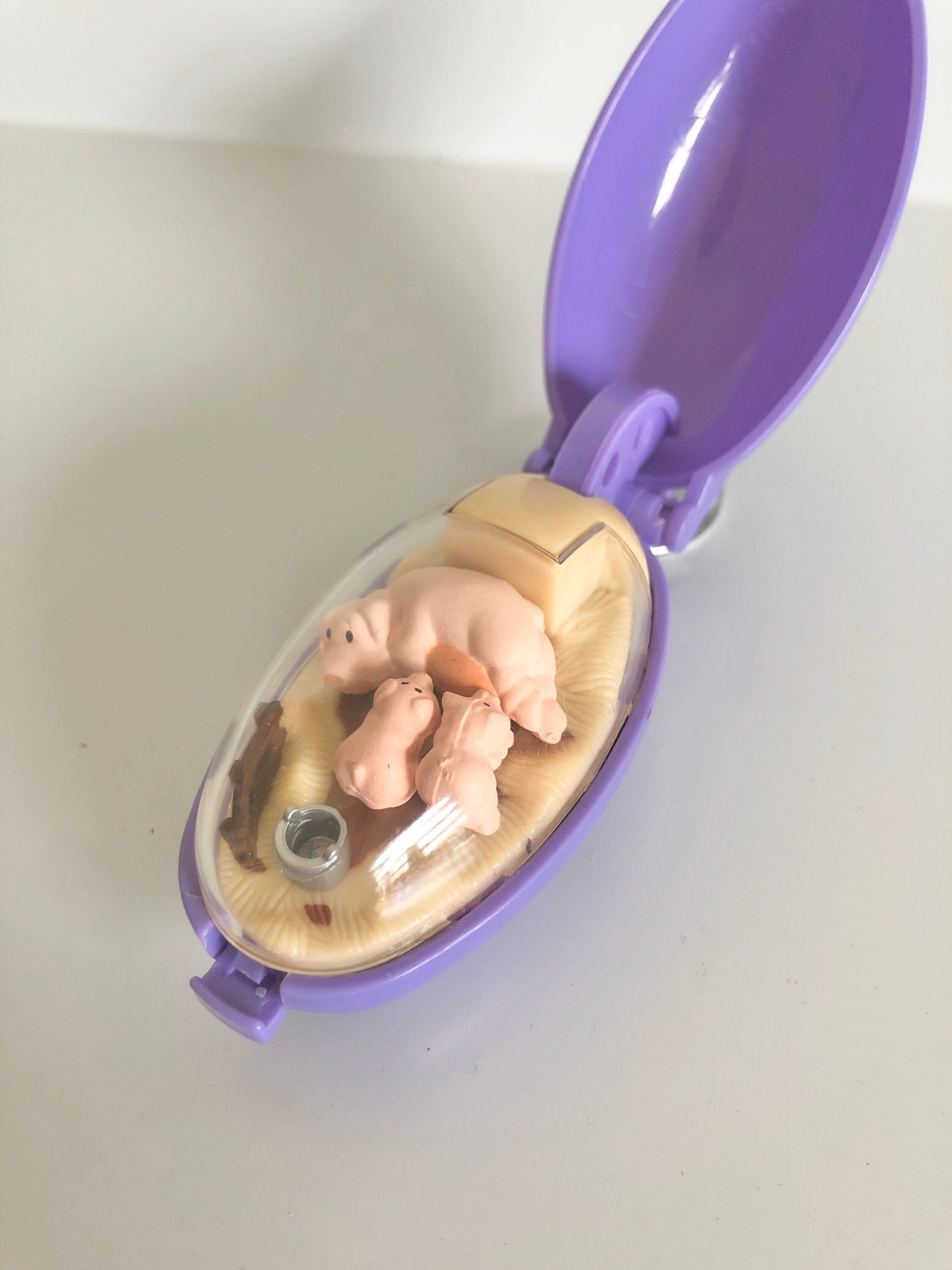 Vintage 1993 Takara Pocket Critters Oink Oink Pigs Keychain - Etsy