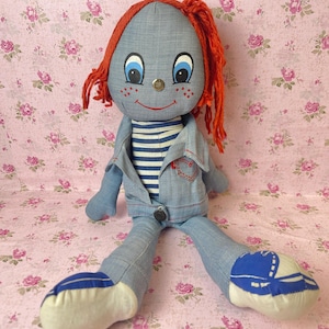 Levi Rag Doll - Etsy