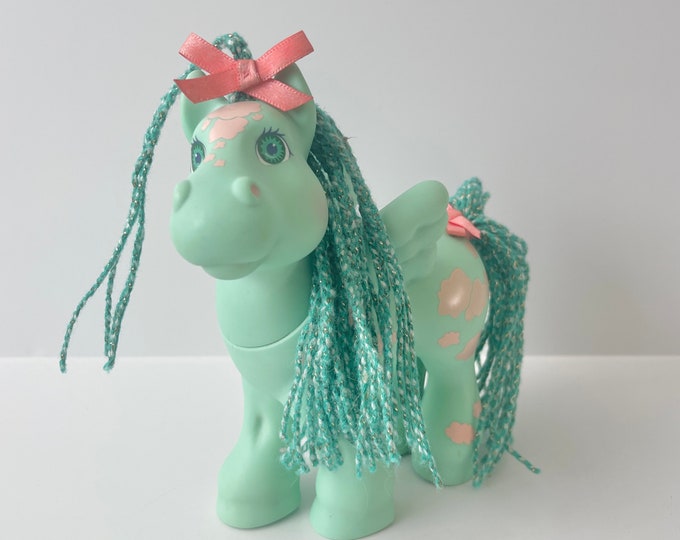 Vintage Crimp N Curl Pony Cabbage Patch Magic Meadow Pony 1990s Hasbro