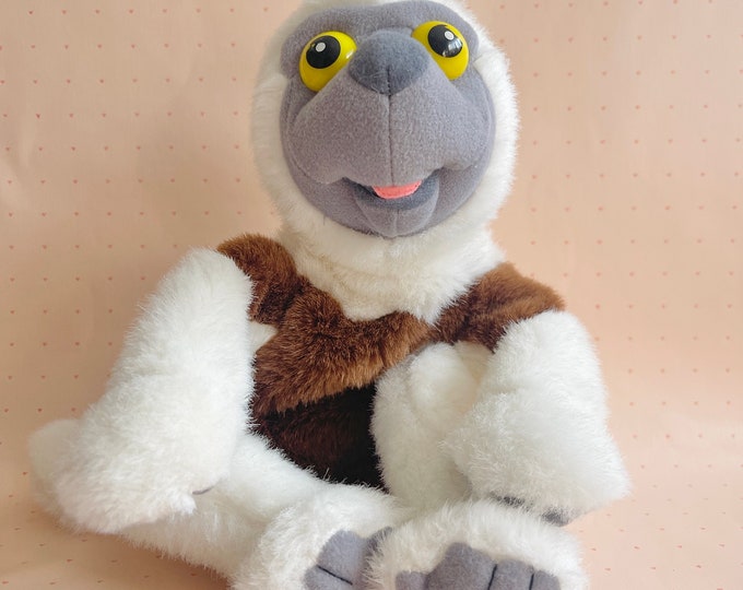 Vintage Zoboomafoo Lemur Plush Zoboo 2000s PBS Rare Hand Puppet Etsy
