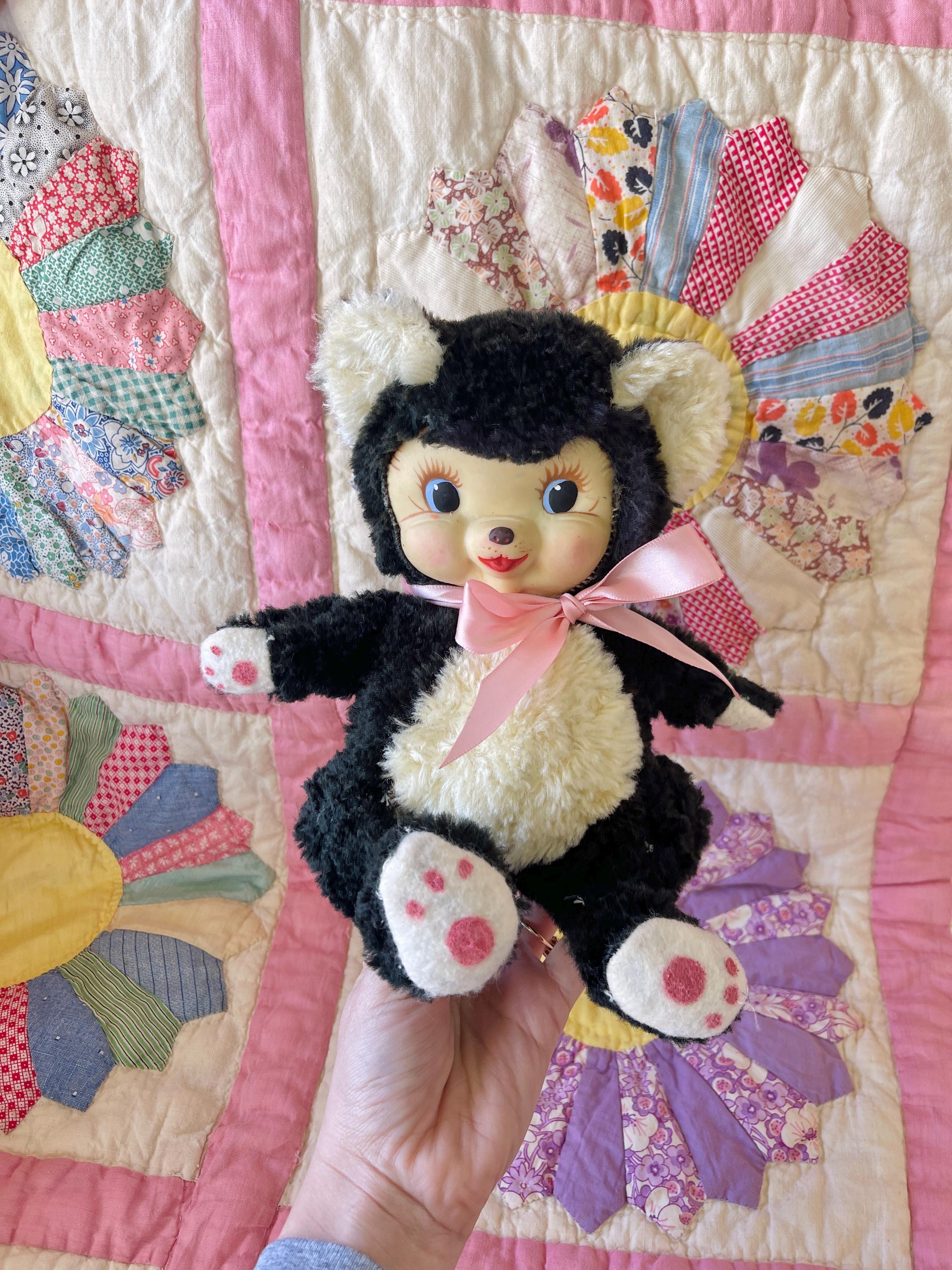 Vintage Mini Rushton Chubby Tubby Plush Rare 1960s Rubber Faced - Etsy