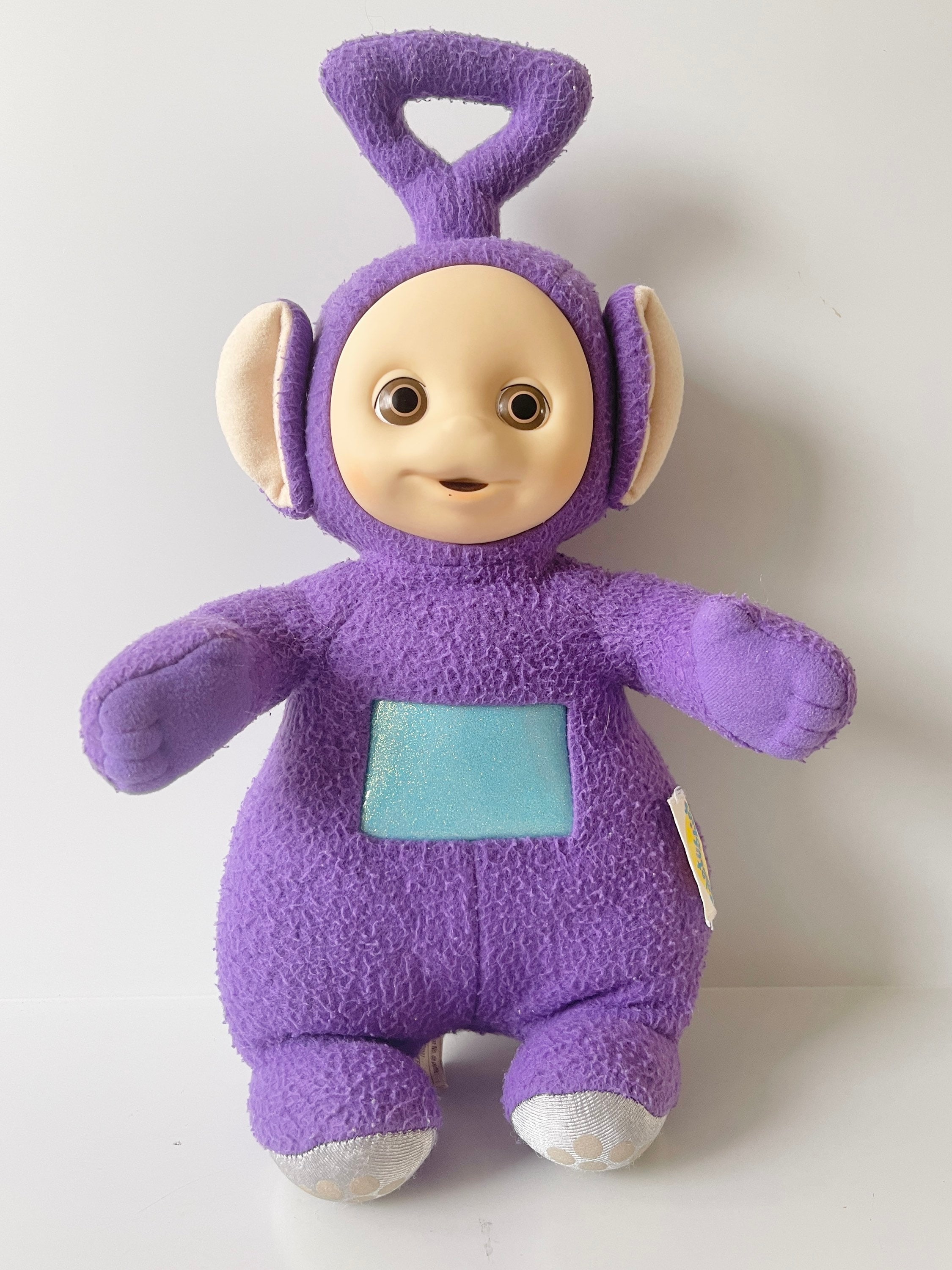 Teletubbies Tinky Winky Sensory Soft Toy stickhealthcare.co.uk