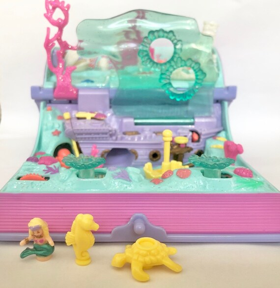 polly pocket sparkling mermaid adventure