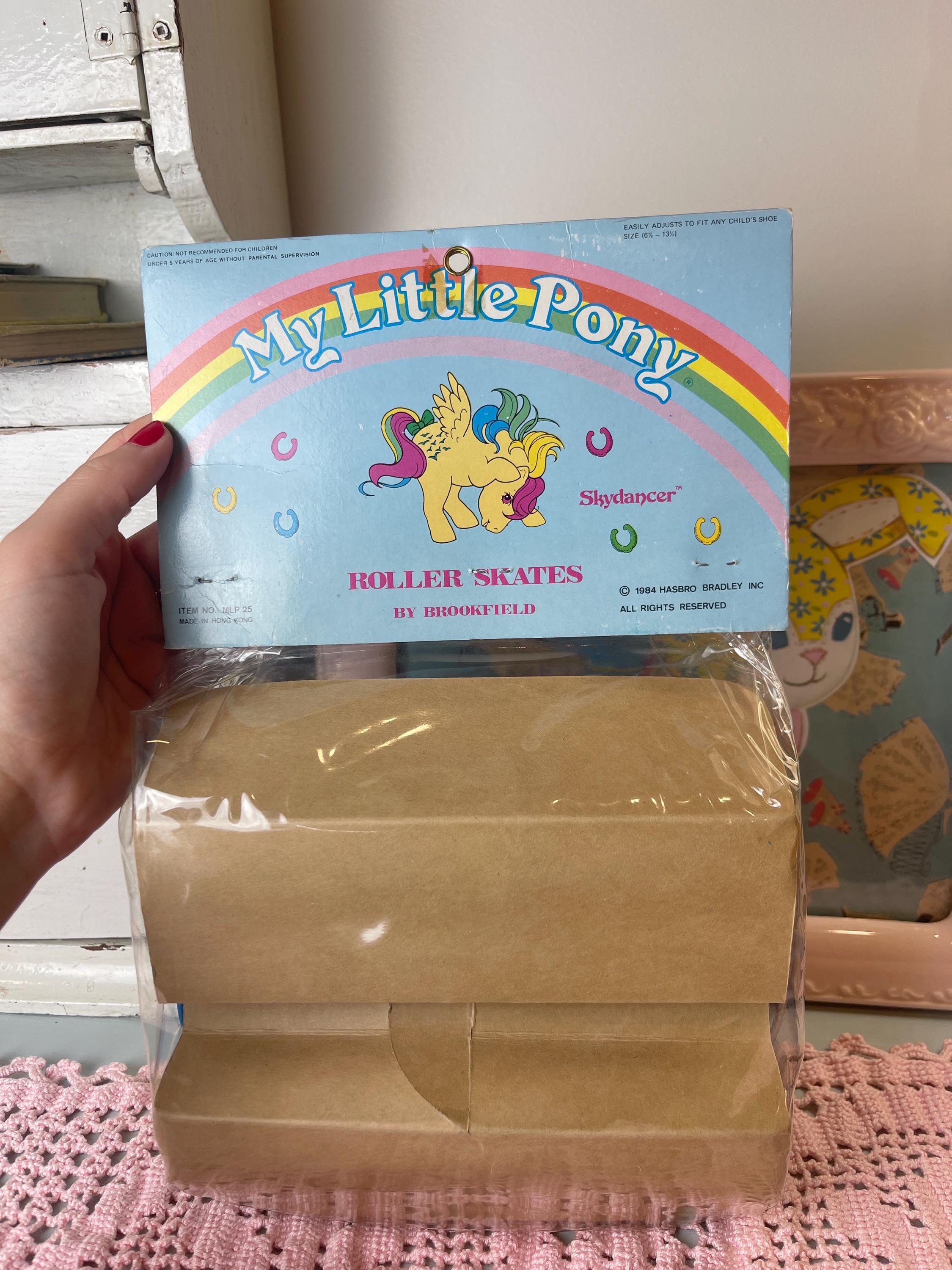 Patins à roulettes vintage Hasbro 1985 My Little Pony rare Patins à roulettes vintage Hasbro 1985 My Little Pony rare
